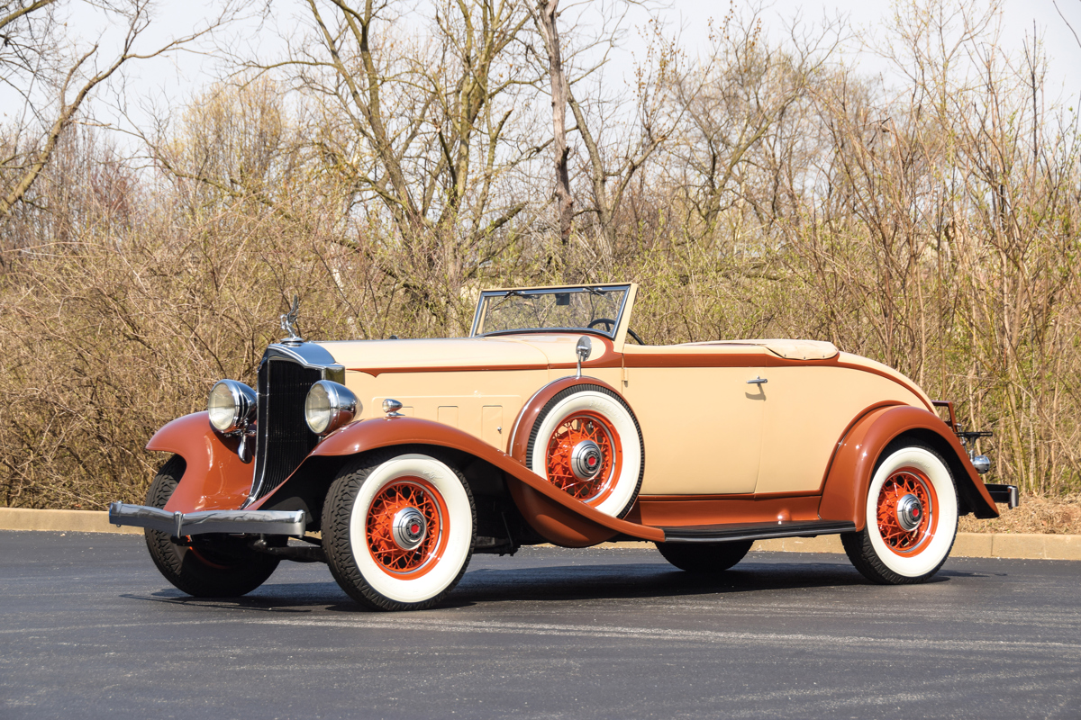 1932 Packard 900 Coupe Roadster offered at RM Auctions' Auburn Spring live auction 2019
